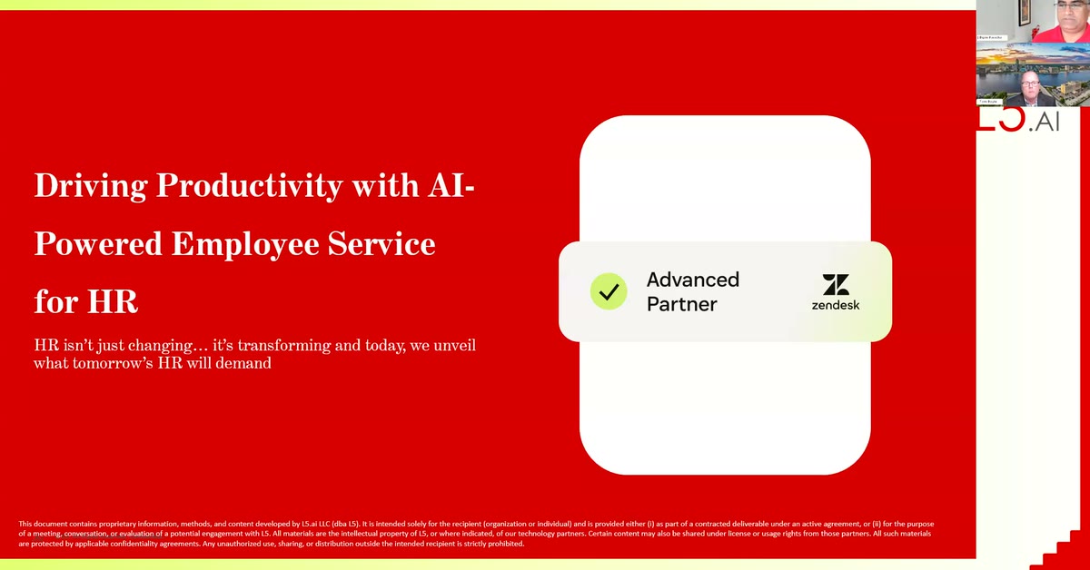 Driving Productivity with AI-Powered Employee Service for HR